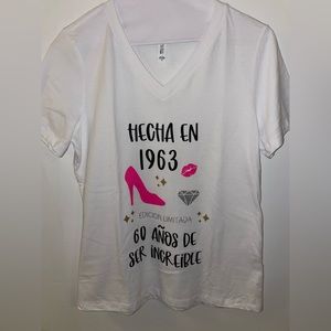 PERSONALIZED BIRTHDAY T-SHIRT 60th Birthday